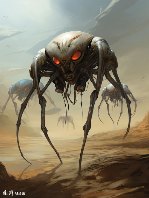 AI绘画 AI脑洞下的外星生物，超乎你的想象吗？